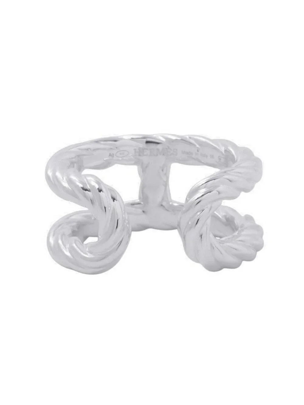 Hermes Ring Chaine D'ancre Twist Torsard